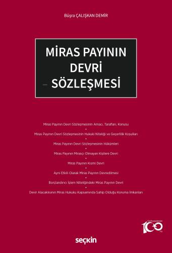 Miras Payının Devri Sözleşmesi - 1