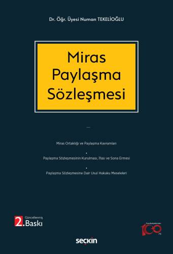 Miras Paylaşma Sözleşmesi - 1