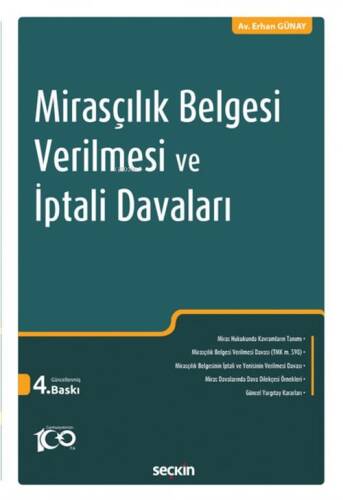 Mirasçılık Belgesi Verilmesi ve İptali Davaları - 1