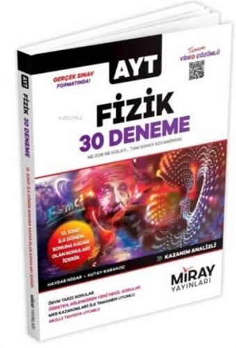 Miray AYT Fizik 30 Deneme (2023'E ÖZEL) - 1