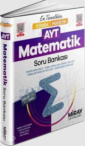 Miray Öğren Pekiştir AYT Matematik Konu Özetli Soru Bankası - 1