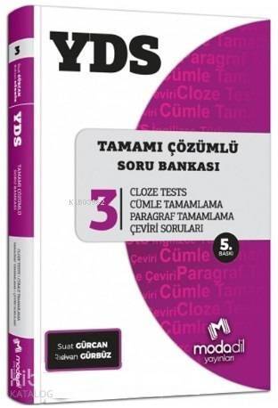 Modadil Tamamı Çözümlü Modüler Soru Bankası 3 - 1