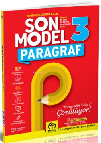 Model 3.Sınıf Son Model Paragraf Soru Bankası - 1