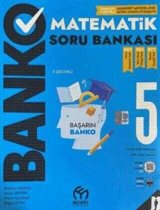 Model Eğitim Yayıncılık 5. Sınıf Banko Matematik Soru Bankası - 1