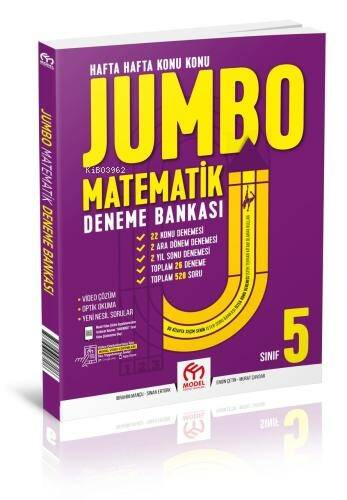 Model Eğitim Yayıncılık 5.Sınıf Jumbo Matematik Deneme - 1