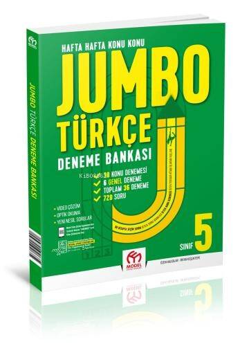 Model Eğitim Yayıncılık 5.Sınıf Jumbo Türkçe Deneme - 1