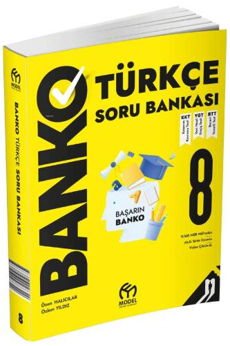 Model Eğitim Yayıncılık 8.Sınıf Banko Türkçe Soru Bankası - 1