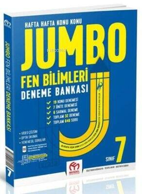 Model Eğitim Yayınları - 7.Sınıf Jumbo Matematik Deneme - 1