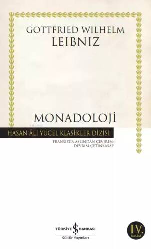 Monadoloji; Hasan Ali Yücel Klasikler Dizisi - 1