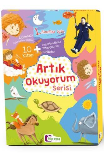 Mor Elma Artık Okuyorum Seti (10 Kitap 1. Sınıflar İçin) - 1