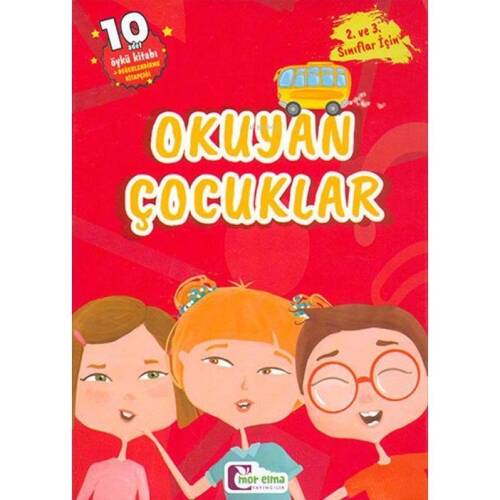 Mor Elma Okuyan Çocuklar Seti (10 Kitap 2. Sınıflar İçin) - 1