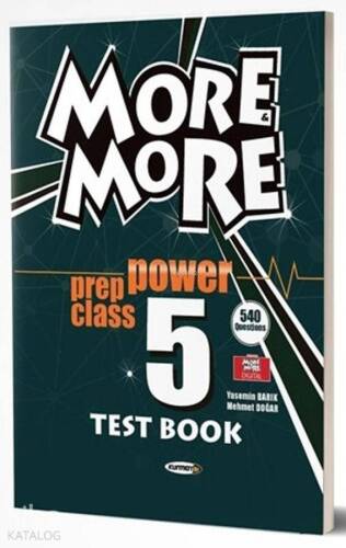 More More English Prep Class Power Test Book - 1