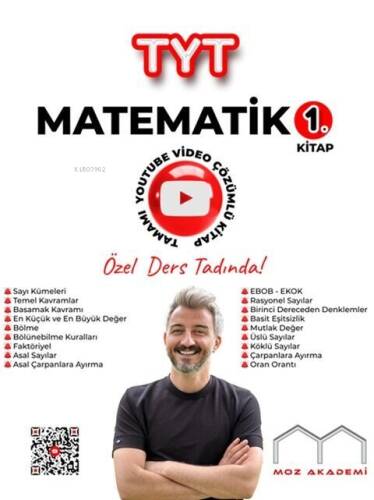 Moz Akademi TYT Matematik 1. Kitap Tamamı Çözümlü Soru Bankası - 1