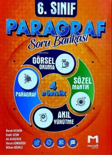 Mozaik 6. Sınıf Paragraf Soru Bankası - 1