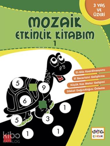 Mozaik Etkinlik Kitabım - 1; Daire, 3+ Yaş - 1