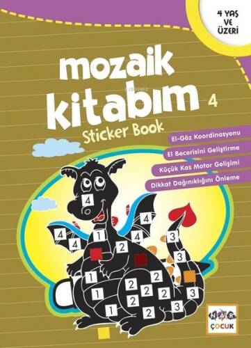 Mozaik Kitabım 4;Sticker Book 2 - 1