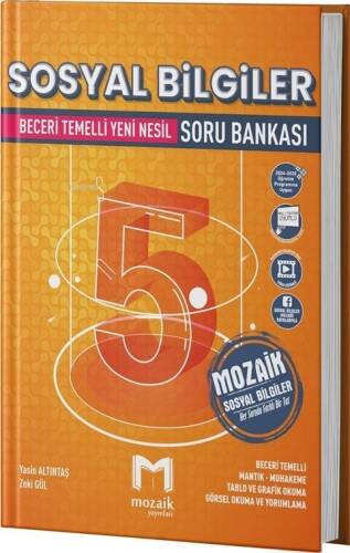 Mozaik Yayınları 5. Sınıf Sosyal Bilgiler Soru Bankası - 1