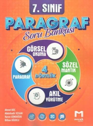 Mozaik Yayınları 7. Sınıf Paragraf Soru Bankası - 1