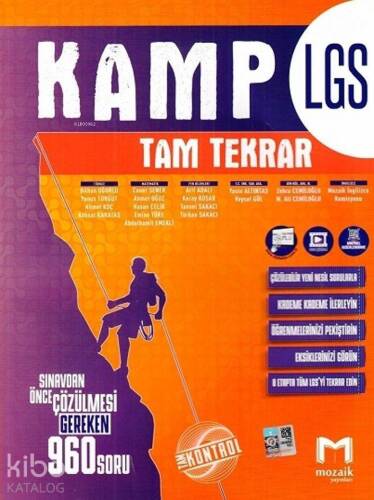 Mozaik Yayınları 8. Sınıf LGS Kamp Tam Tekrar Mozaik - 1