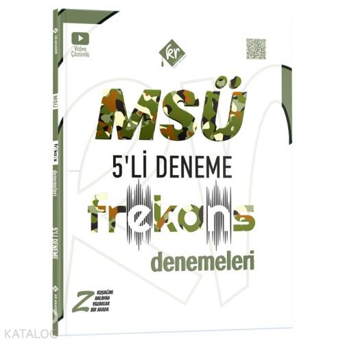 MSÜ 5'li Frekans Denemeleri KR Akademi Yayınları - 1