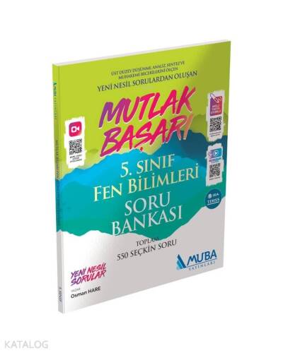 Muba Yayınları 5. Sınıf Fen Bilimleri Mutlak Başarı Soru Bankası Muba - 1