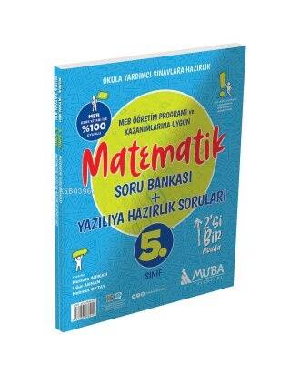 Muba Yayınları 5. Sınıf Matematik Soru Bankası + Yazılıya Hazırlık Soruları 2'Si 1 Arada - 1