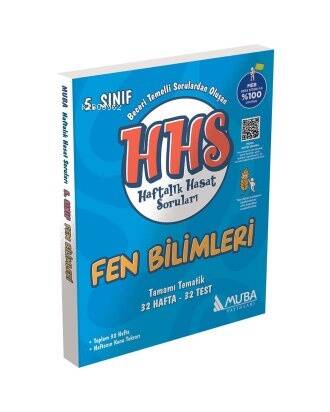 Muba Yayınları 5.Sınıf Fen Bilimleri Haftalık Hasat Soruları HHS - 1