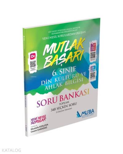 Muba Yayınları 6. Sınıf Din Kültürü ve Ahlak Bilgisi Mutlak Başarı Soru Bankası Muba - 1