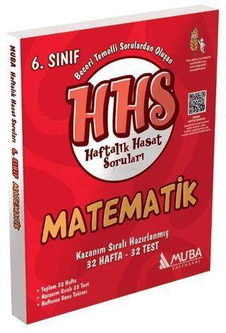 Muba Yayınları 6. Sınıf Matematik Haftalık Hasat Soruları (HHS) - 1