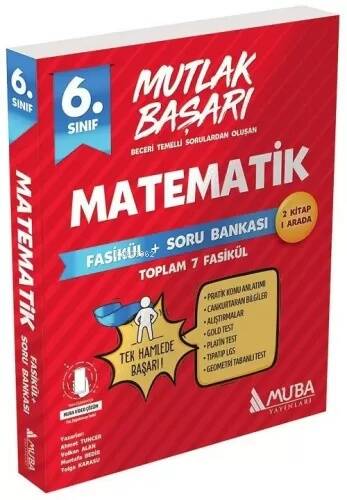 Muba Yayınları 6. Sınıf Matematik Mutlak Başarı Fasikül Soru Bankası - 1