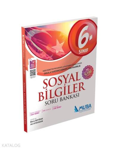 Muba Yayınları 6. Sınıf Sosyal Bilgiler Soru Bankası Muba - 1