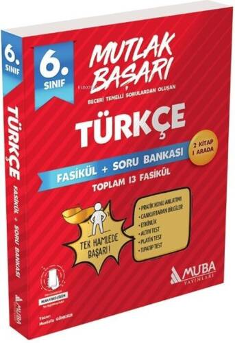 Muba Yayınları 6. Sınıf Türkçe Fasikül ve Soru Bankası - 1