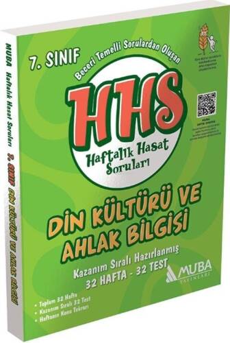 Muba Yayınları 7. Sınıf Din Kültürü ve Ahlak Bilgisi Haftalık Hasat Soruları - 1