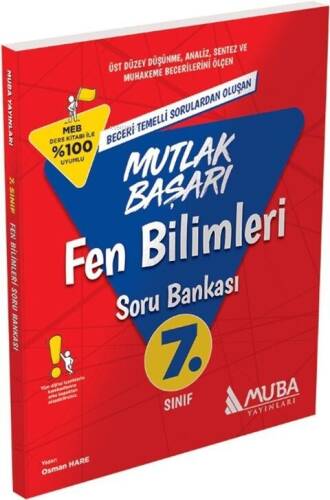 Muba Yayınları 7. Sınıf Fen Bilimleri Mutlak Başarı Soru Bankası - 1