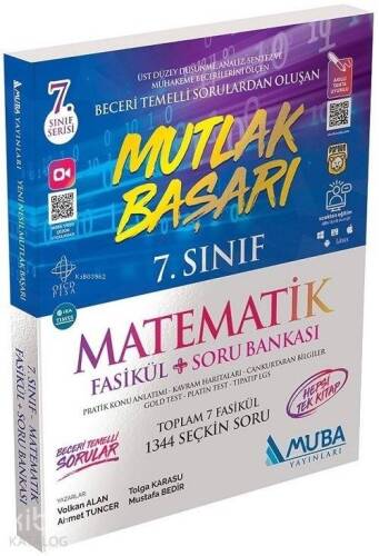 Muba Yayınları 7. Sınıf Matematik Mutlak Başarı Fasikül ve Soru Bankası Muba - 1