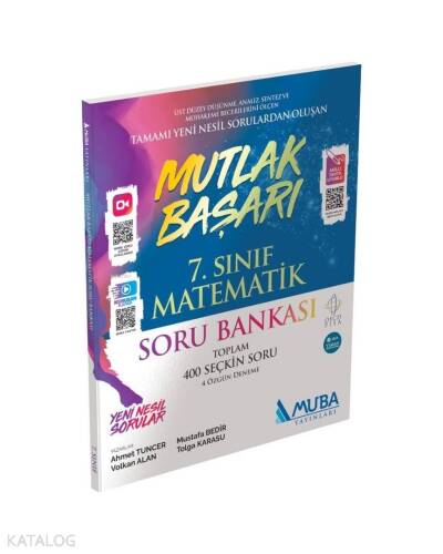 Muba Yayınları 7. Sınıf Matematik Mutlak Başarı Soru Bankası Muba - 1