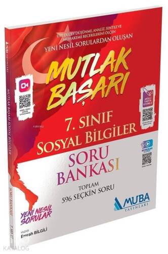 Muba Yayınları 7. Sınıf Mutlak Başarı Sosyal Bilgiler Soru Bankası Muba - 1