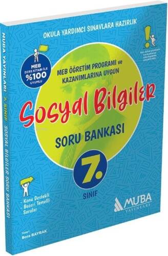 Muba Yayınları 7. Sınıf Sosyal Bilgiler Soru Bankası - 1