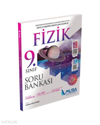 Muba Yayınları 9. Sınıf Fizik Soru Bankası Muba - 1