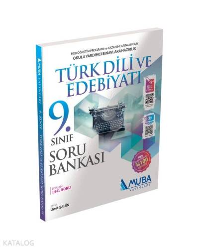 Muba Yayınları 9. Sınıf Türk Dili ve Edebiyatı Soru Bankası Muba - 1