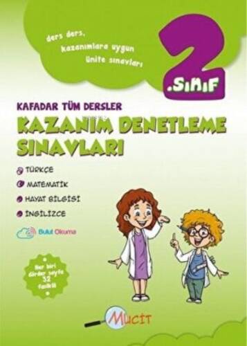 Mucit Yayınları 2. Sınıf Kazanım Denetleme Sınavları Tüm Dersler - 1