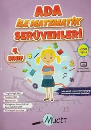 Mucit Yayınları 4.Sınıf Ada ile Matematik Serüvenleri - 1