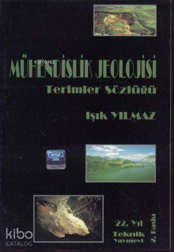 Mühendislik Jeolojisi; Terimler Sözlüğü - 1