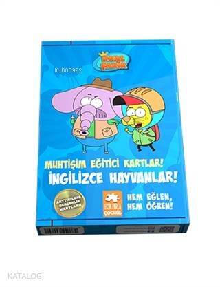 Muhtişim Eğitici Kartlar! - İngilizce Hayvanlar! - 1