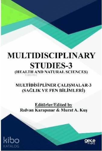 Multidispliner Çalışmalar 3 (Sağlık ve Fen Bilimleri) - 1