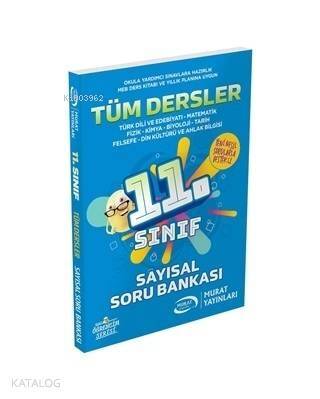 Murat Yayınları 11. Sınıf Tüm Dersler Sayısal Soru Bankası Murat - 1