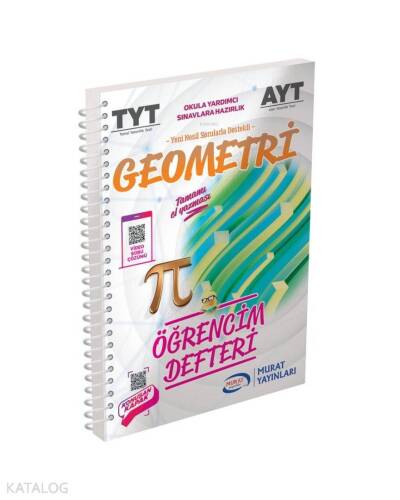 Murat Yayınları TYT AYT Geometri Öğrencim Defteri 3009 Murat - 1