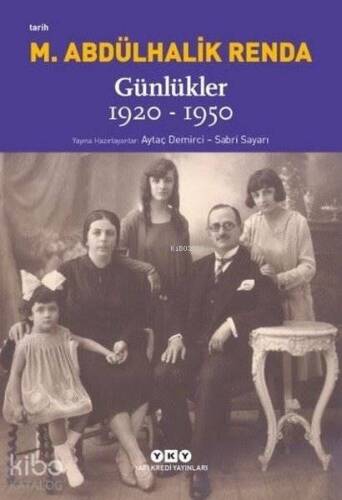 Mustafa Abdülhalik Renda Günlükler 1920-1950 - 1