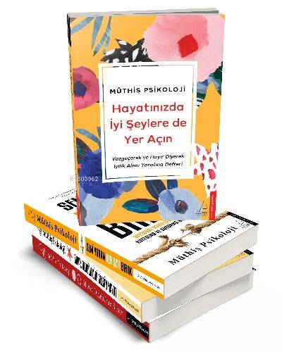 Müthiş Psikoloji 3 Kitap Set Defter Hediyeli - 1