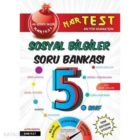 Nartest Yayınları 5. Sınıf Süper Zeka Sosyal Bilgiler Soru Bankası Nartest - 1